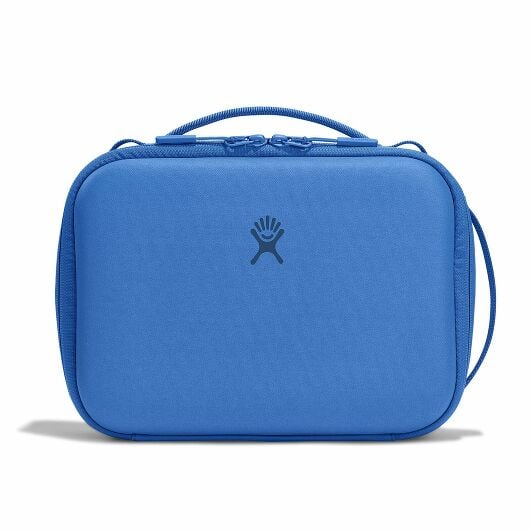 Hydro Flask 5 L Carry Out Lunch Box in blue with a durable, lightweight design and easy-carry handle.