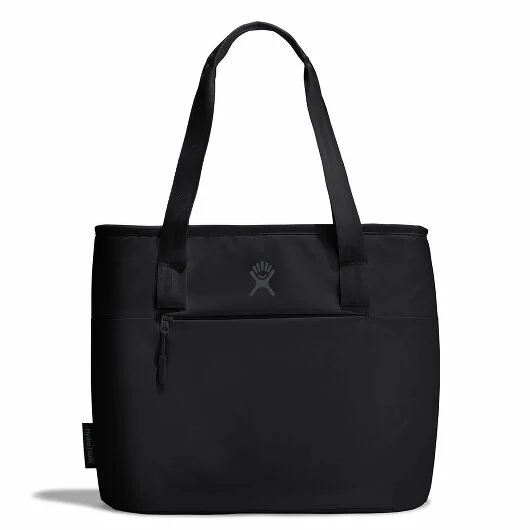 Hydro Flask 8L insulated tote bag in sleek black, perfect for keeping food fresh and stylish on the go.