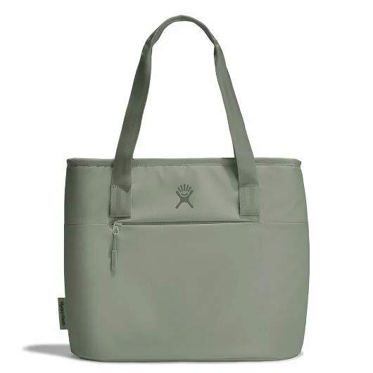 Hydro Flask 8 L Insulated Tote in green, waterproof and durable design perfect for work, school, or outdoor activities.