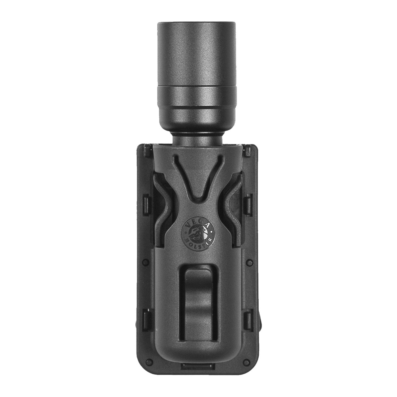 Hero's Pride Edge Duty Flashlight Case with universal fit and versatile belt/MOLLE adapter for law enforcement gear.