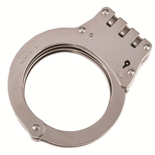 Hiatt Oversized Steel Hinge Handcuffs 2054-H / 2055-H - Tactical &amp; Duty Gear