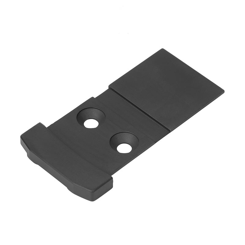 Holosun 509 Adapter for MOS, designed for Glock, featuring two mounting holes for secure attachment.