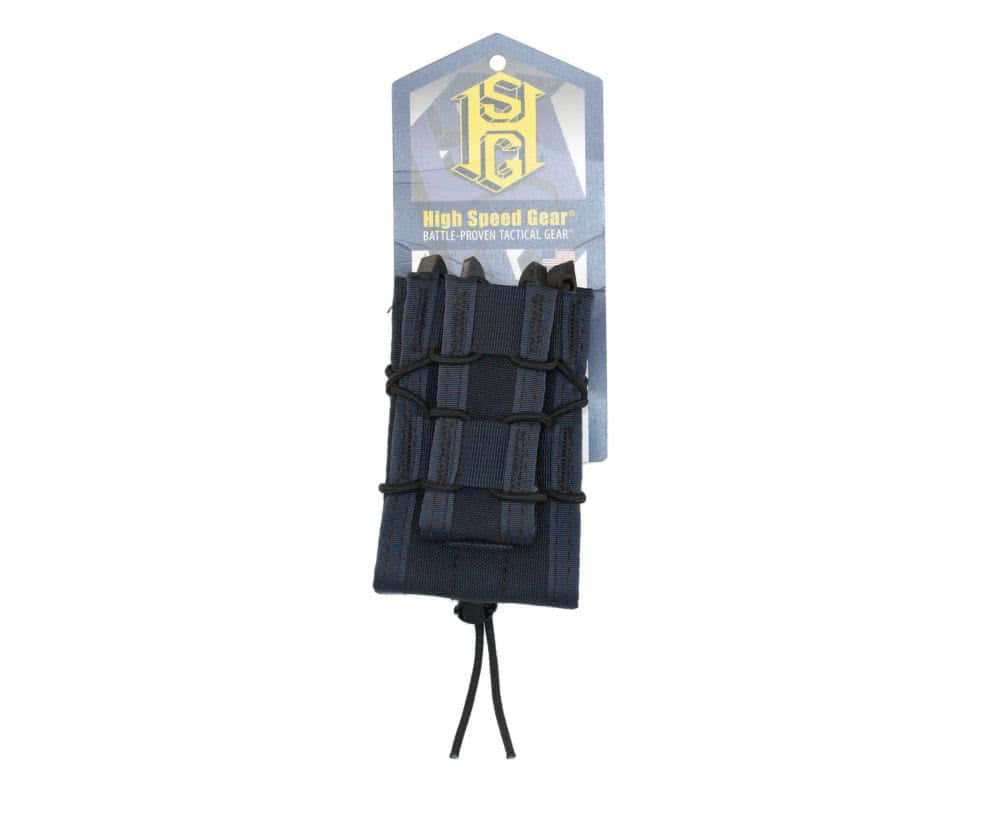 High Speed Gear Belt Mounted Double Decker Taco LT Magazine Pouch &#8211; LE Blue -