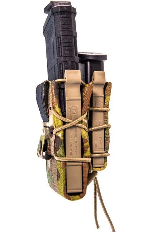 High Speed Gear Belt Mounted Double Decker Taco LT Magazine Pouch &#8211; Multicam -