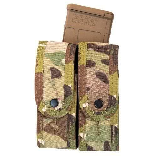 High Speed Gear Duty Staggered Double Pistol TACO Magazine Holder – Multicam, Covered -