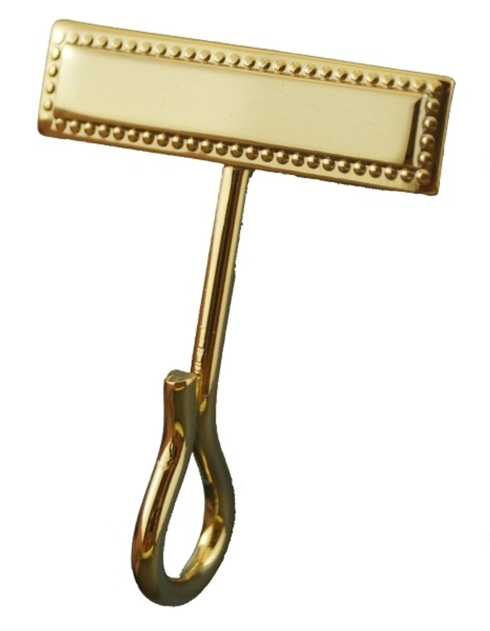 Gold Hero's Pride Uniform Whistle Hook 4015 on a white background