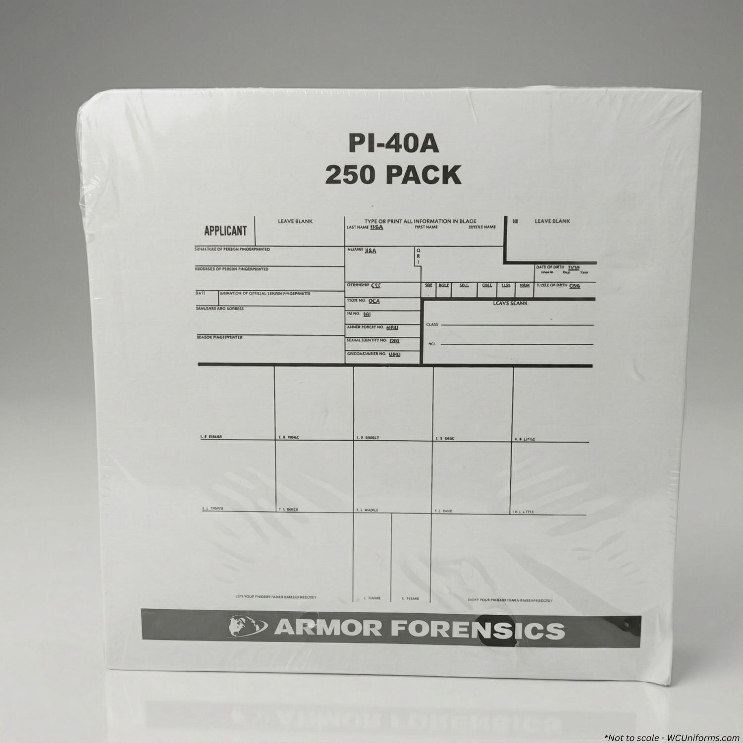 White packaging with black text and 'Armor Forensics' branding on a gray background