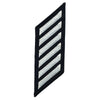 Rank Hash marks - White on Black - WCEH07 - 1 Stripe