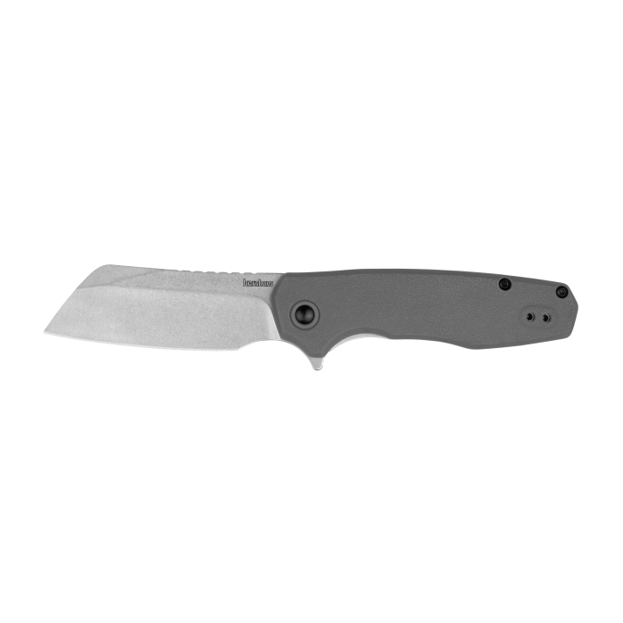 Kershaw WHARF pocket cleaver with a wide blade and ergonomic handle for versatile cutting tasks.
