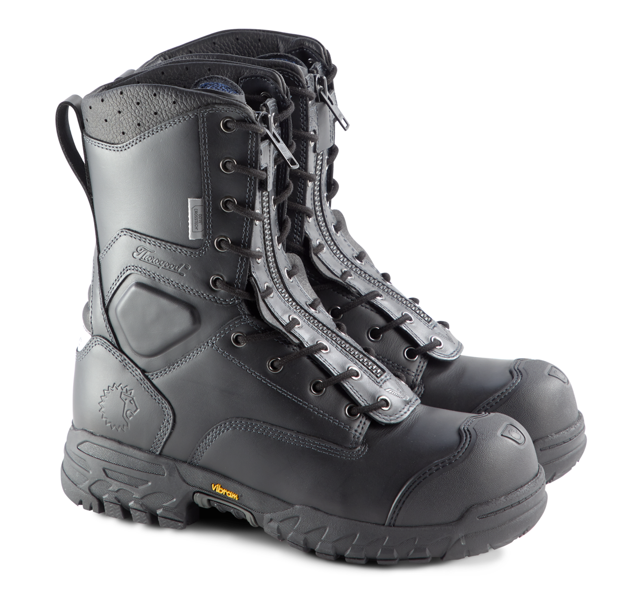 Station 1 - 9"" Women's Lace-Up/Zip EMS/Wildland Leather Boot
