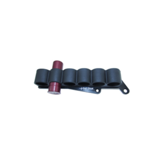 Lyman Products Slimline Sidesaddles, featuring aluminum backing and flexible synthetic rubber shell carriers.