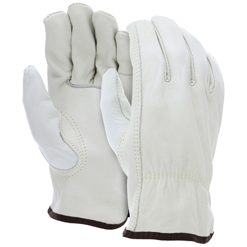 MCR Safety cow grain driver gloves with a durable design, perfect for tough jobs and enhanced grip.