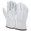 MCR Safety Grain Buffalo leather gloves featuring keystone thumb for enhanced dexterity and comfort in tough conditions.