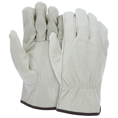 MCR Safety Ind Grade Pig Grain Drivers gloves with keystone thumb for excellent durability and breathability.