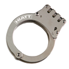 Hiatt Oversized Steel Hinge Handcuffs