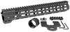 Midwest Industries Combat Rail One Piece Free Float Handguard, M-LOK