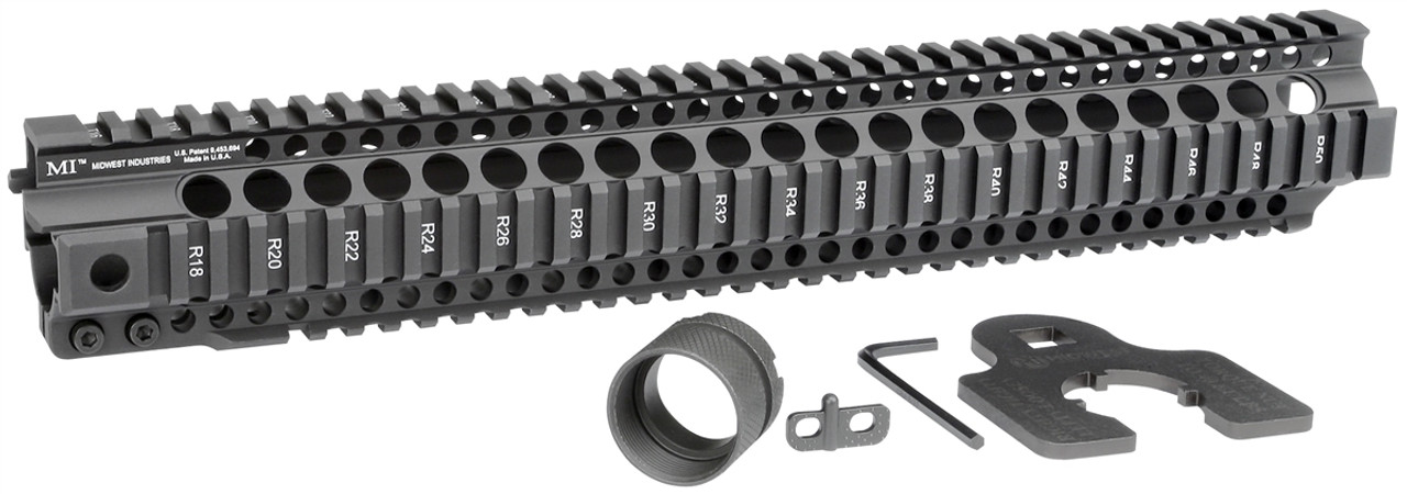 Midwest Industries Combat Rail T-Series One Piece Free Float Handguard