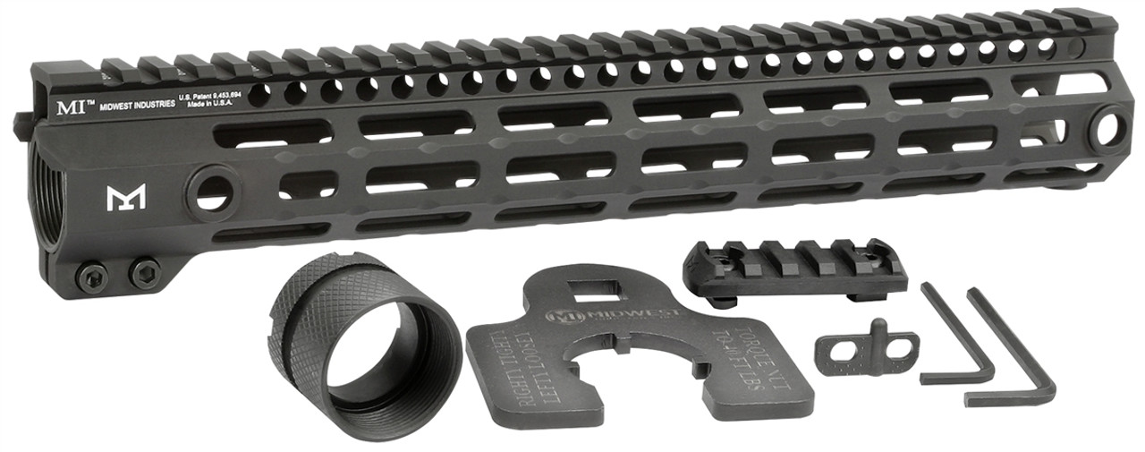 Midwest Industries G4 One Piece Free Float Handguard, M-LOK