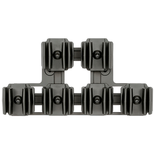Midwest Industries Holder Plate With 6 Shell Holders MI-LS-SHP-BUNDLE for MI Lever Stock, lightweight anodized aluminum ammo holder, includes 6 shell holders

