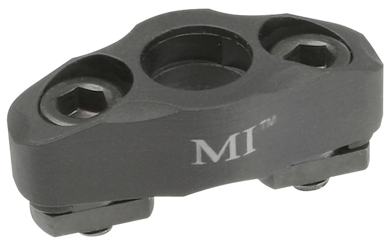 Midwest Industries QD Sling Adapter for M-LOK, made in the USA, hard coat anodized aluminum, includes attachment hardware.