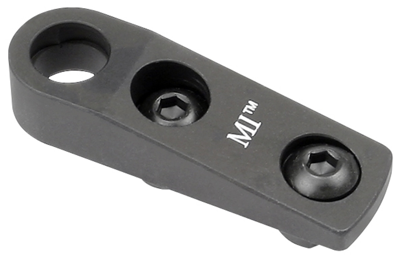 Midwest Industries M-LOK QD Sling Adapter, lightweight 6061 aluminum, made in USA, features rotation limited swivel socket.