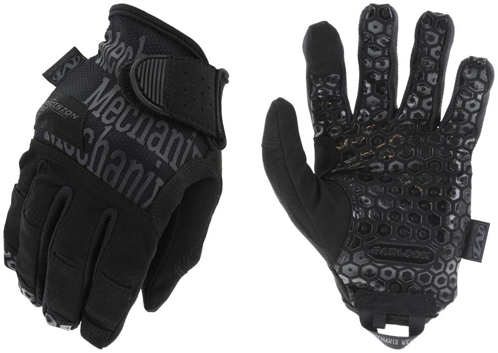 Mechanix Wear TAA Precision Pro high-dexterity grip gloves with non-slip palm for enhanced control and protection.