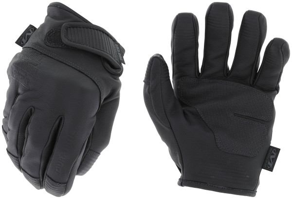 Mechanix Wear Law Enforcement Needle Stick Covert Gloves in black, designed for safety and precision in various sizes.