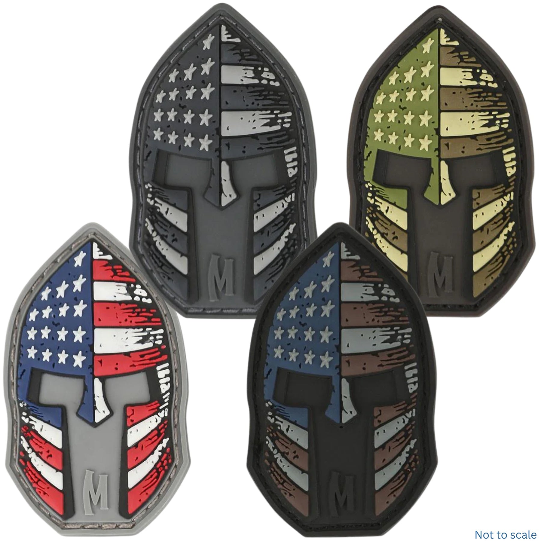 Maxpedition Spartan Patch – American Flag PVC Morale Patch Main