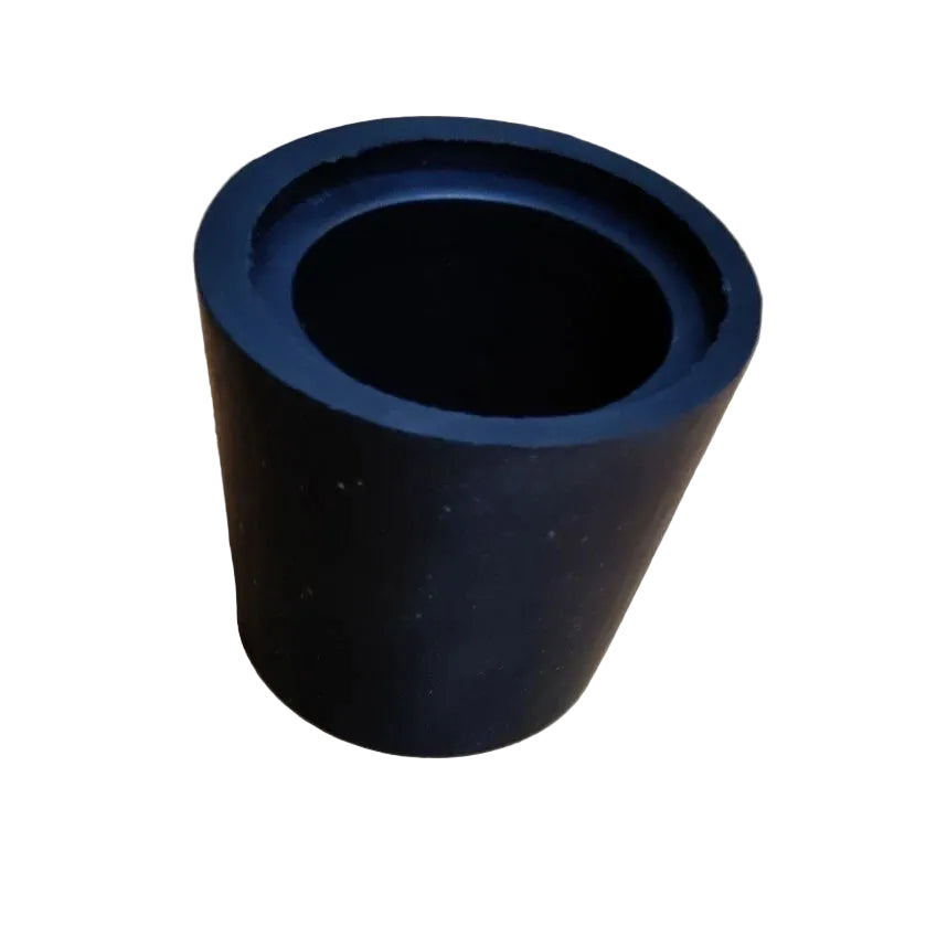 Black Monadnock Tapered Rubber Grommet Nightstick/Straight Baton Holder | 1000183 on a white surface