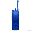 Motorola XTS 5000R Training Radio Replica by Ring’s Manufacturing Inc. in Blue, exact size model for realistic law enforcement training