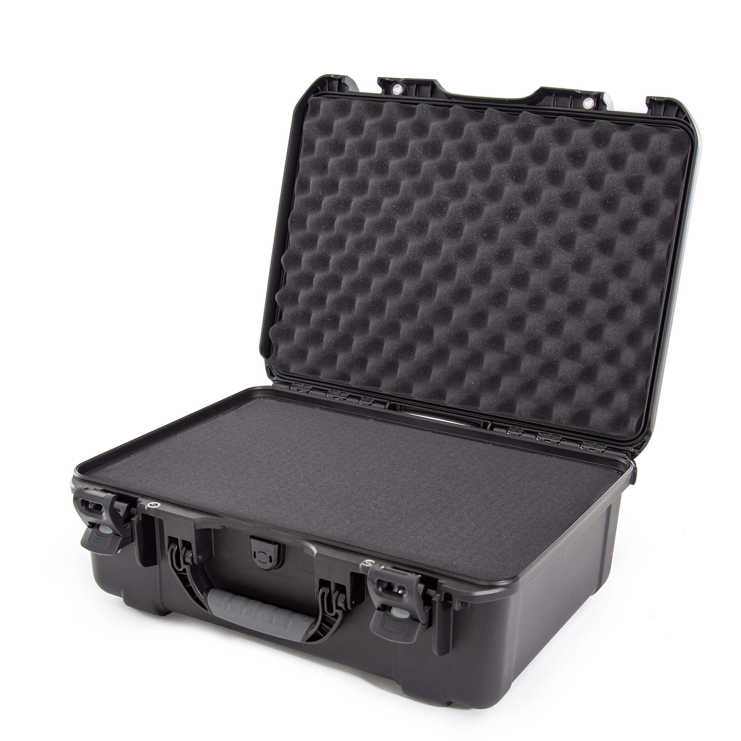 Nanuk 940 case with foam interior, showcasing a lightweight, waterproof design for protecting sensitive equipment.