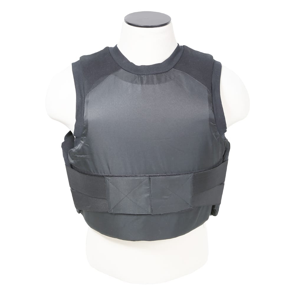 NcSTAR Concealed Carrier Vest with Two Level IIIA Ballistic Panels – Black, L -
