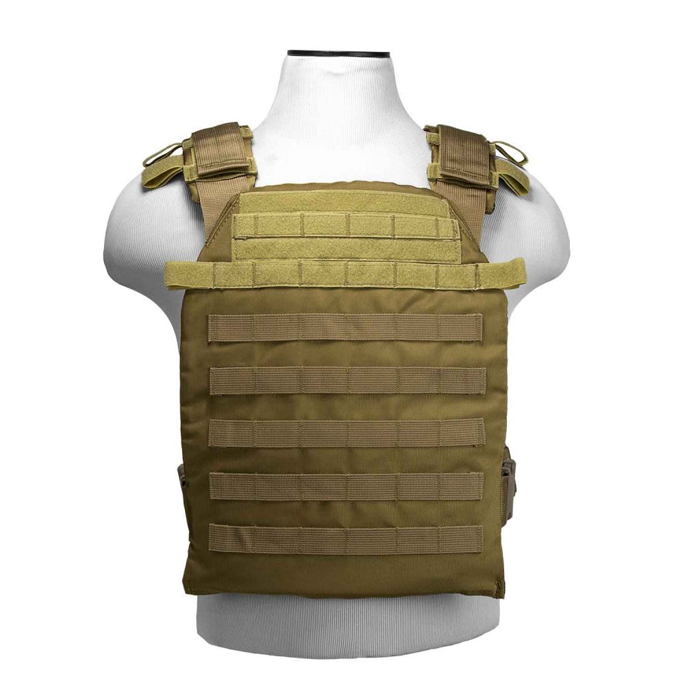 NcSTAR Fast Plate Carrier – Tan, 11″ x 14″ -