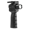 NcSTAR Vert Grip with Strobe Flashlight &#038; Laser &#8211; Green -