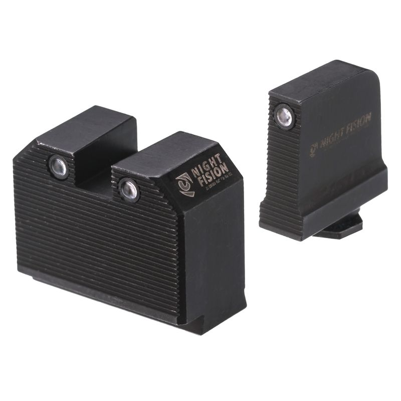 Night Fision Optics Ready Stealth Night Sight Set for Glock 17/19/34 w/ DPP/509T/Romeo Pro