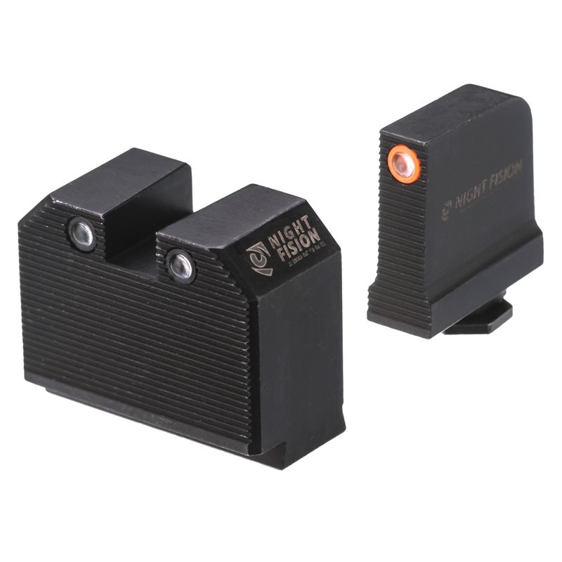 Night Fision Optics Ready Stealth Night Sight Set for Walther PDP/PPQ w/ DPP/509T/Romeo Pro