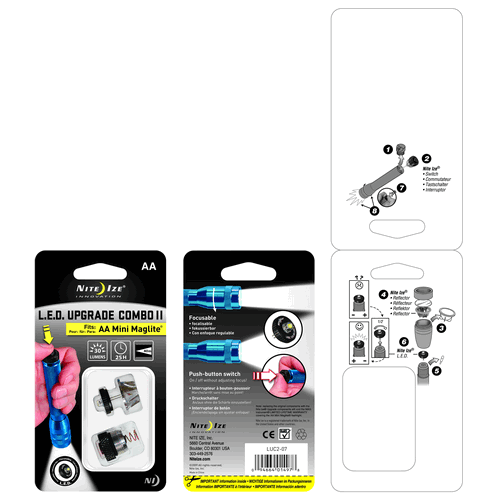 Kit de actualización combinado LED Nite Ize Ii