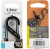 Nite Ize S-Biner Stainless Steel Double-Gated Carabiner &#8211; Black/Stainless -