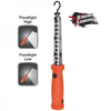 Nightstick Xtreme Lumens rechargeable LED work light with high and low floodlight modes, featuring a durable orange handle.