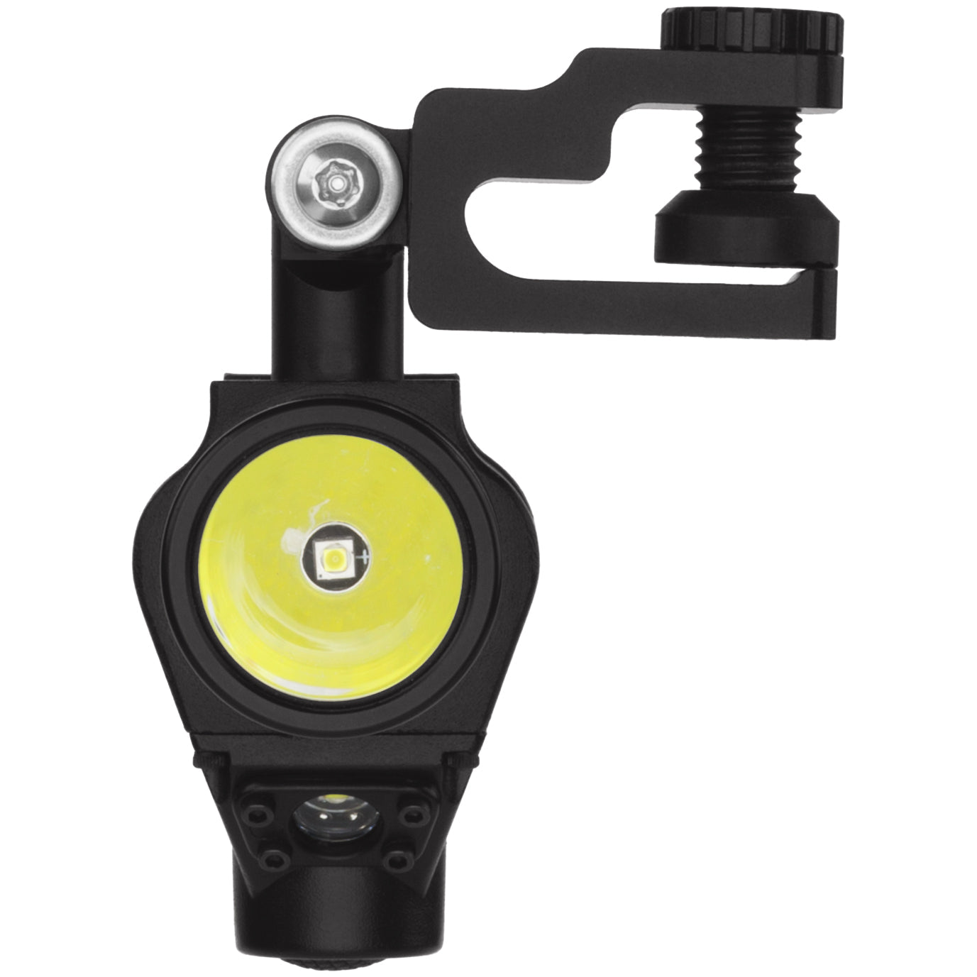 Front view of the Nightstick FORTEM NSP-4650B flashlight lens
