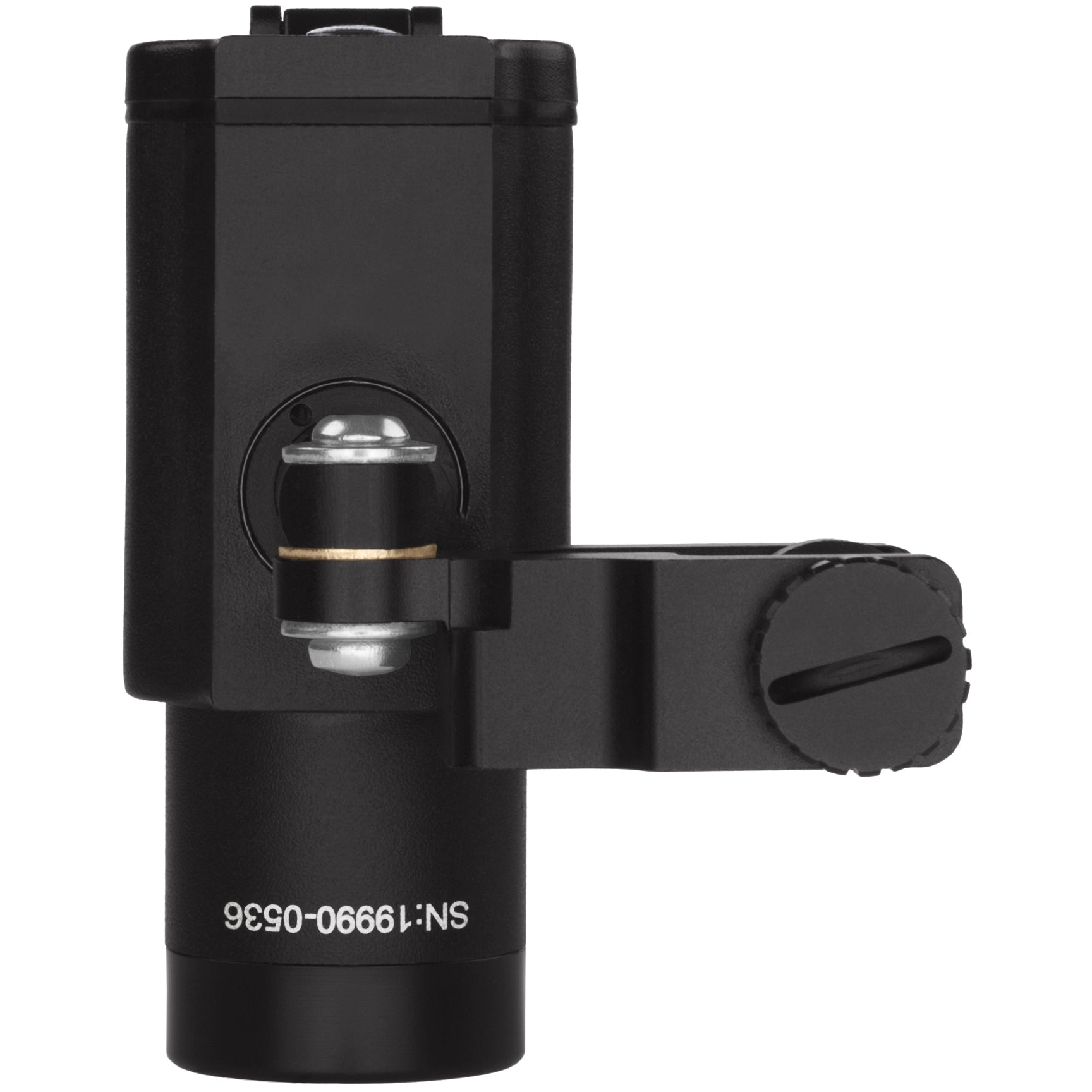 Top view of the Nightstick FORTEM NSP-4650B helmet flashlight