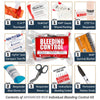 North American Rescue ADVANCED BCD Individual Bleeding Control Kit contents