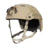 Ops-Core FAST Bump High Cut Helmet System in tan, designed for blunt trauma protection and mission integration.