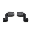 Ops-Core NFMI Earplugs designed for noise reduction and clear communication, featuring a sleek black design and ergonomic shape.