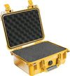 Pelican Products 1400 Small Case &#8211; Yellow, Foam -