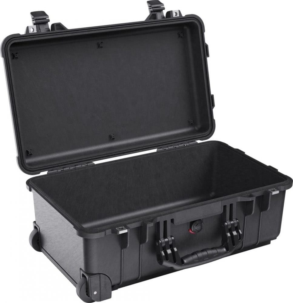Pelican Products 1510 Carry-On Case – Black, No Foam -