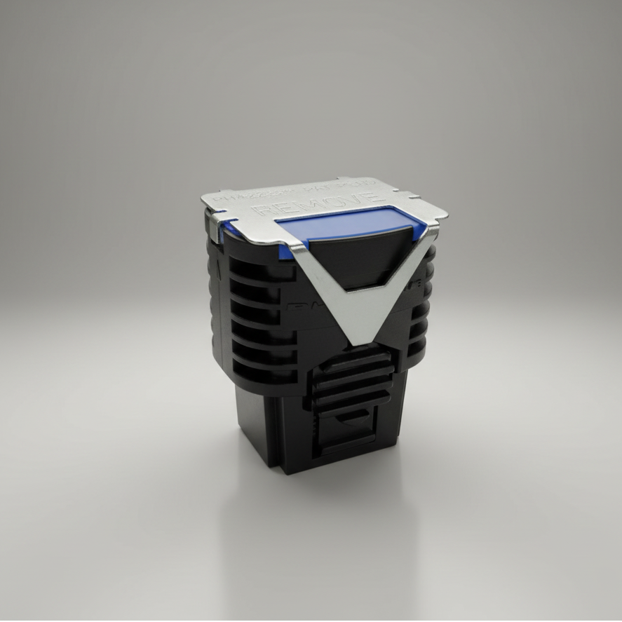 PhaZZer 21ft Training Dart Cartridge - TASER X26, X26P, M26, X26C, PhaZZer Enforcer and Dragon on a gray background