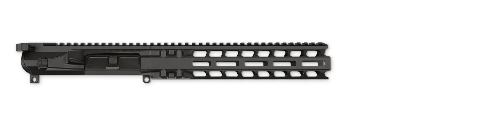 Radian Upper and Hand Guard Set, precision CNC machined, made from billet 7075-T6 aluminum, featuring lightweight design and modern aesthetics.