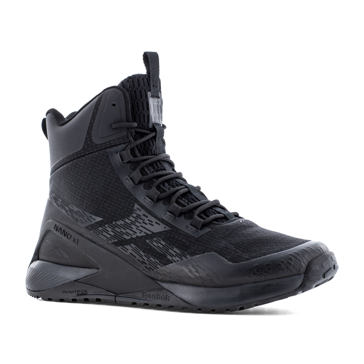 Reebok Nano X1 Adventure Tactical Boot with Side Zipper for superior traction and comfort in rugged environments.