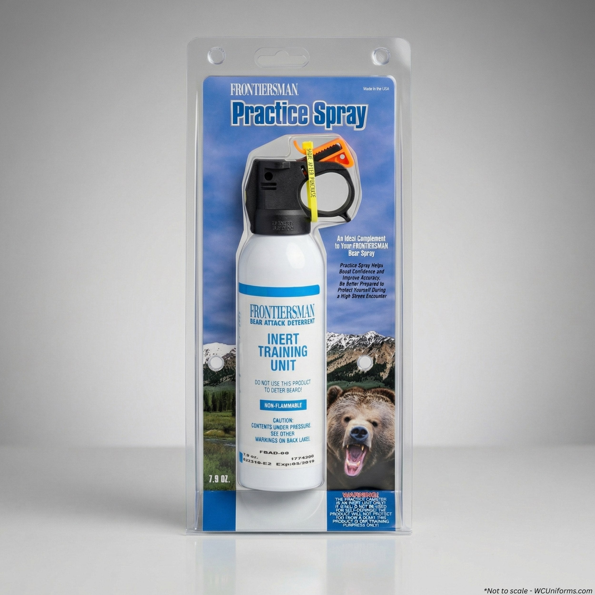 SABRE Frontiersman 7.9 oz INERT Practice Spray Bear Spray FBAD-00